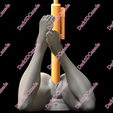 4.png STL file DP female pen holder・3D printer model to download