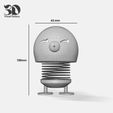 Hoptimist-bimble_03.jpg Figura stile Hoptimist Bimble (STL) - Stampa 3D facile (non sono necessari supporti)