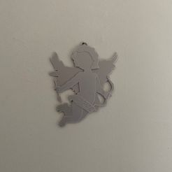 IMG_7426.jpg Archivo STL Arte de pared Ángel Cupido・Modelo para descargar y imprimir en 3D