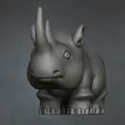 Baby-rhinoceros-miniature-2.jpg Beautiful stylized Rhino Rascal miniature
