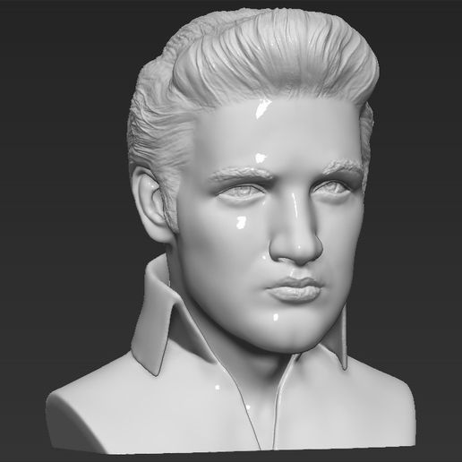 10.jpg 3D file Elvis Presley bust 3D printing ready stl obj・Template to download and 3D print, PrintedReality