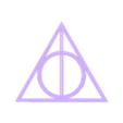 Deathly_Hallows_Harry_Potter.stl Harry Potter Deathly Hallows symbol - HUGE