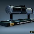 102723-StarWars-Yoda-Saber-Sculpture-image-003.jpg STAR WARS YODA LIGHTSABER: TESTED AND READY FOR 3D PRINTING