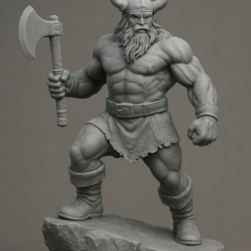 viking warrior - 3D model önizlemesi