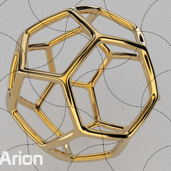 Geom016b.png STL file Fine Jewelry, Geometric Model 016・3D printer model to download