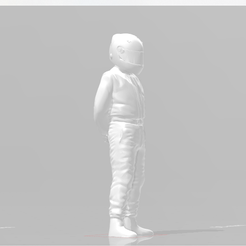 Snapshot_4.png STL file F1 Racing Driver with Helmet Hands Back / Piloto de Carreras F1 con Helco Manos atras / F1 Racing Driver with Helmet Hands Back・3D printing design to download