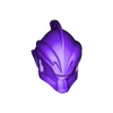 Ultraman_Belial_Head.stl Ultraman Belial Weapon Pose (3mf color file for AMS multicolor)  -Anime and Manga Collection - Fan Art