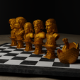 3.png Game Of Thrones Chess Set GOT Character Chess Pieces