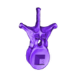 Dorsal_Vertebra03.stl Skeleton of baby Triceratops Part03/07