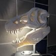14344222_10210359957665545_5147039315398148363_n.jpg Free 3D file T-REX Desk Lamp・3D printer design to download