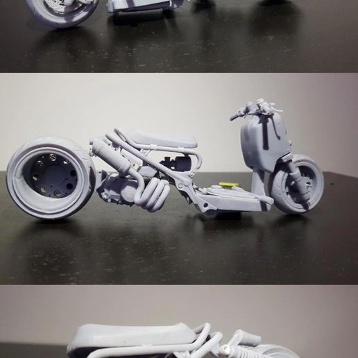 🛴 1/10 low 160cc ruckus / zoomer garage/model kit・ STL File for