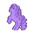 01.stl Amazing My Little Pony Character Pony Cookie Cutter And Stamp