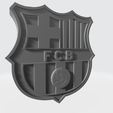 2.png FC Barcelona 3D Logo 3D model