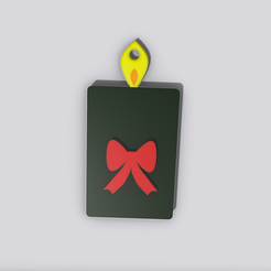 IMG_0771.png 3MF file Christmas candle 1・3D printable model to download