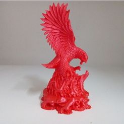 Eagle Cobra 3D Printer.jpg Download free STL file Eagle vs Cobra • 3D print template, stronghero3d