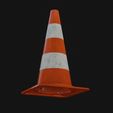 traffic_cone_render10.jpg Traffic Cone 3D Model