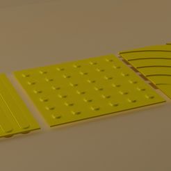PODOTACTIL-FLOOR.jpg Free STL file Podotactile floor.・3D printer design to download