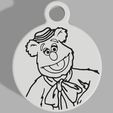 Fozzie-Bear-Keyring-v2.png Fozzie Bär Schlüsselanhänger