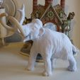 P1090017.jpg Ivory Fantasy Mammoth, Columbian Prehistoric Elephant- paintable model & 2 color print