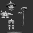 Scarecrow.Parts.jpg Scarecrow art toy, art, toy, sculpture, wizard, doll, crow, game, for children, figurine, character, 3d model, gift, fan art, popular, work, fairy-tale character.