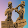 2.png boxing match 3D MODEL STL FILE FOR CNC ROUTER LASER & 3D PRINTER