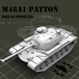 M48A1-Cover.png M48A1 Patton - 主战坦克 - 预装备