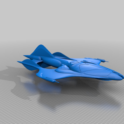 x3_liandra_update.png Free STL file Anla'shok - Liandra Battle Frigate・3D printing design to download