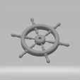 Vintage-wooden-ship-wheel.jpg New vintage ship steering wheel