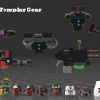Joytoy-Black-Templar-Gear-STL-1.png 1/18 Custom Black Templar Gear