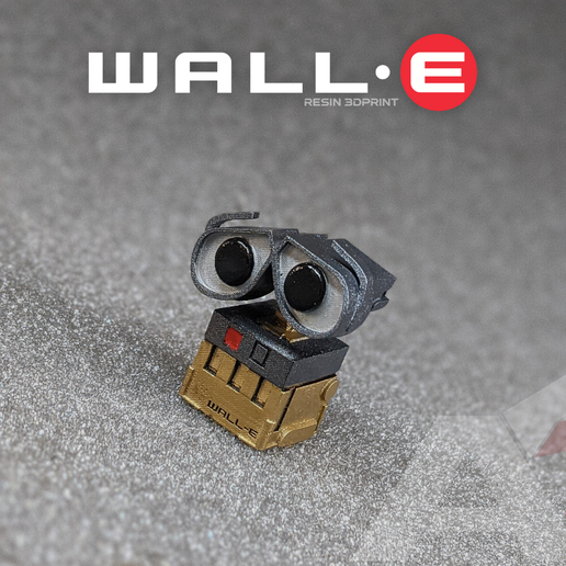 Wall-E Keycaps 3D model