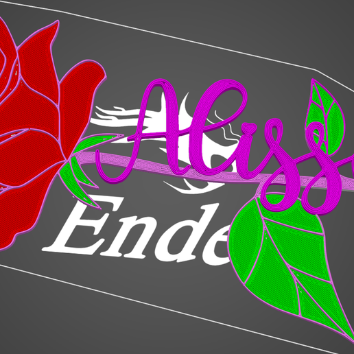 Rose Alisson 3D model