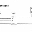 Anschlussplan_Ablageboard_1.jpg #LAMPSXCULTS / Lamp with tray and USB-A