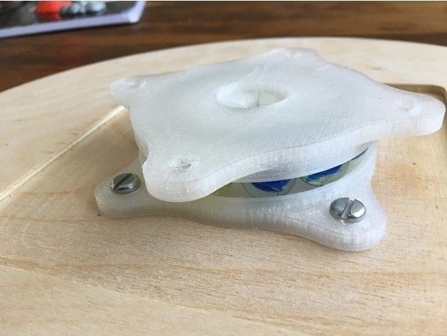 d4bd7d5b3f17a3891429bf4397bb0a03_preview_featured.JPG Download free STL file Marble Lazy Susan Bearing (No Hardware Required!) • 3D printer model, wildrosebuilds