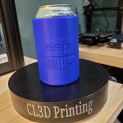 JeepGrill.jpg Файл STL Jeep Can Koozie - Grill・Шаблон для загрузки и 3D-печати
