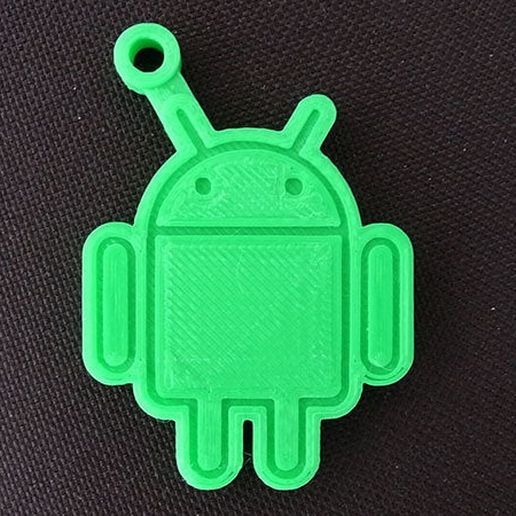 Скачать бесплатный файл STL Android Key Fob... every Android owner