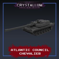 ia eae VOR Ne en ee ATLANTIC COUNCIL CHEVALIER Atlantic Council Chevalier Tank