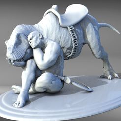 rex2k.jpg Fichier STL gratuit animal affectueux・Objet imprimable en 3D à télécharger