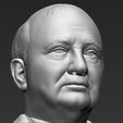 20.jpg Mikhail Gorbachev bust ready for full color 3D printing