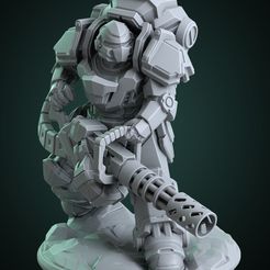 SG_assault_4.jpg Archivo STL gratis Unidad de Asalto de la Guardia de la Tormenta・Plan de la impresora 3D para descargar