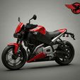 buell-xb12-3d51.jpg Buell XB12 Lightning - American Streetfighter - High-Detail 3D Printable