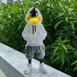 gen-h-z7083317065564_9b6b2877588158cef7b7120eb72a5460.jpg Daffy Duck urban vibes Fan art (no ams-multiparts/3mf)