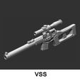 A.jpg weapon gun VSS V2 -figure 1/12 1/6