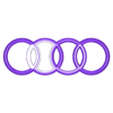 Audi_emblem.stl Audi Emblem