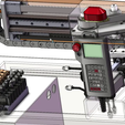 12.png 3D CAD Model – In-Mold Labeling Robot | High-Precision Automation for Plastic Injection Molding