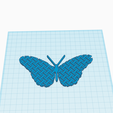 Chain_Mail_Butterfly.png Free STL file Articulated Chain Mail Butterfly (Remix)・Model to download and 3D print