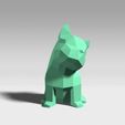 fb05.jpg LOW POLYGON FRENCH BULLDOG MODEL 3D PRINT MODEL