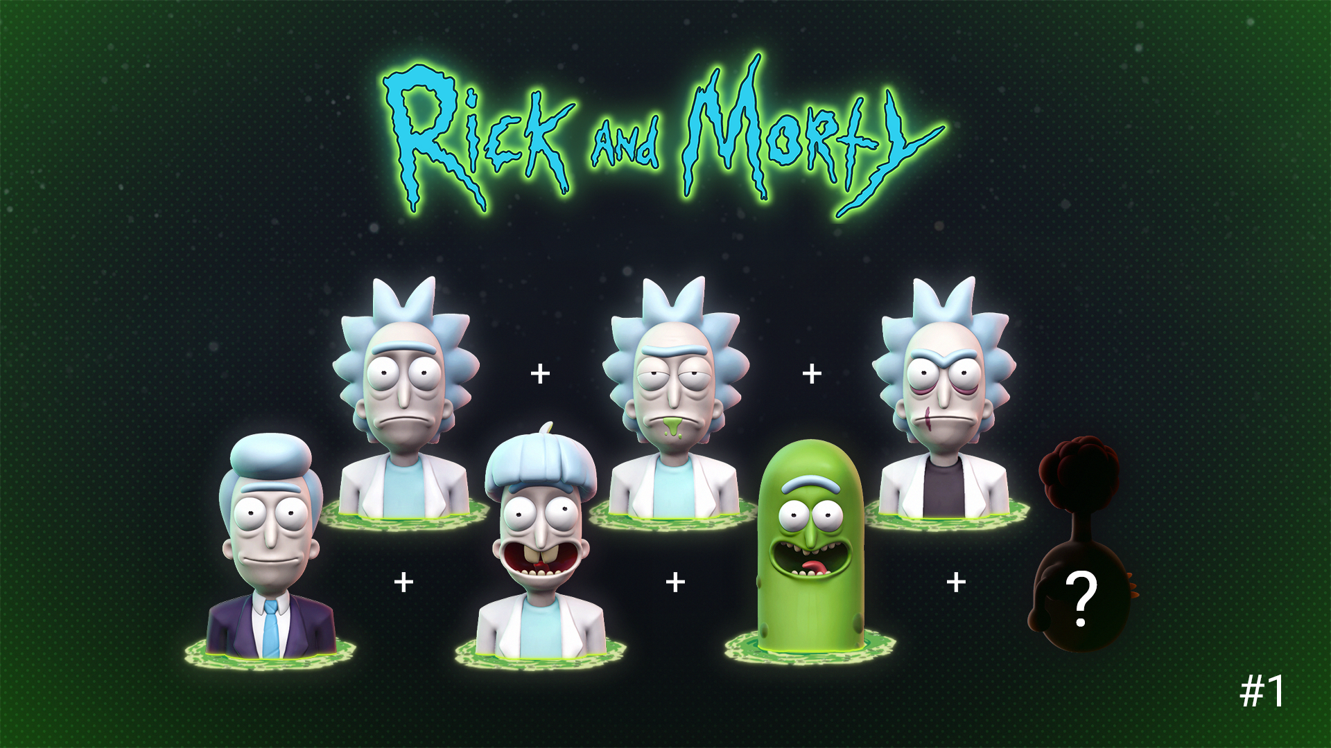 Rick_and_Morty_Heads_000.png Télécharger fichier Rick et Morty • Modèle imprimable en 3D, MarProZ_3D