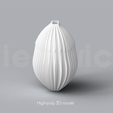 E_1_Renders_1.png Niedwica Vase Set E_1_13 | 3D printing vase | 3D model | STL files | Home decor | 3D vases | Modern vases | Floor vase | 3D printing | vase mode | STL  Vase Collection