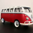 Volkswagen Bus 1970 STL file 3D printing Cults fichier 3D 2.png Volkswagen Bus 1970s