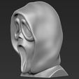 q4.jpg Ghostface from Scream bust 3D printing ready stl obj